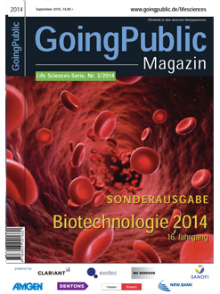 Sonderausgabe Biotechnologie Going Public Magazin - Ayoxxa, Tumaps